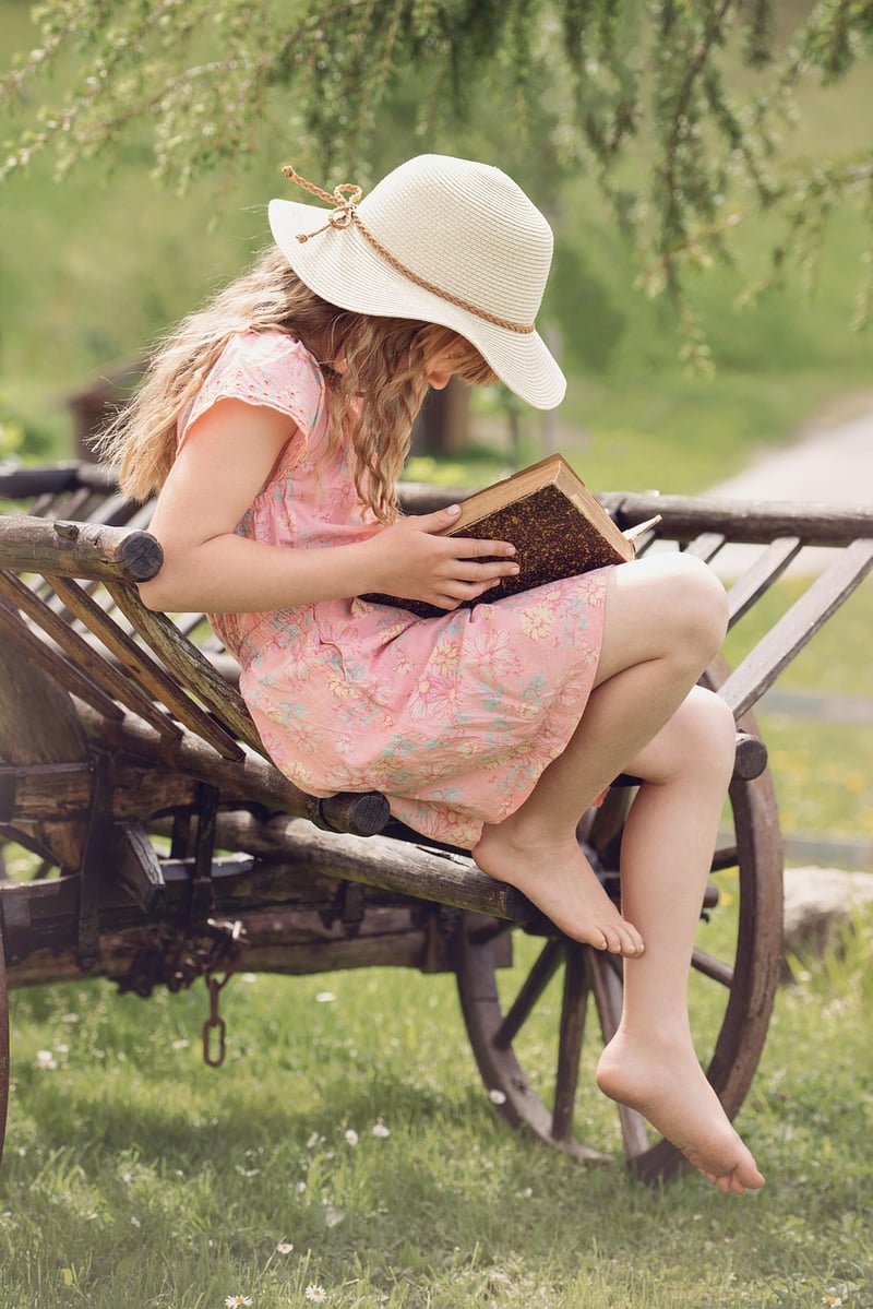 Child Reading Book